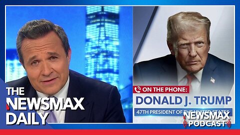President Trump Speaks with Greg Kelly | The NEWSMAX Daily (10/07/25)