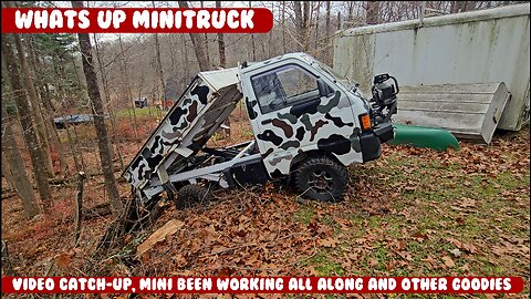 (S08 EP13) Are Minitrucks tough? Trees down, close call, excavator blew a track, shitty drivers