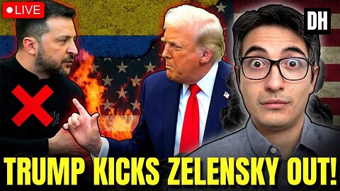 Trump EVISCERATES Zelensky in HEATED Clash, BANS Ukraine From US Talks as World Left in Shock