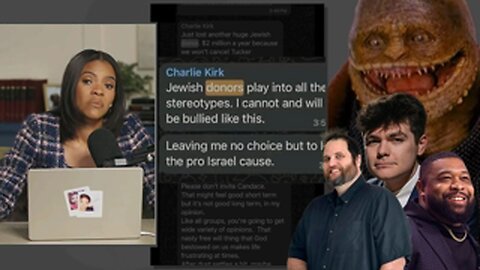 CANDACE OWENS SHARES CHARLIE KIRK GROUP TEXTS 🎙 JOHN WARD
