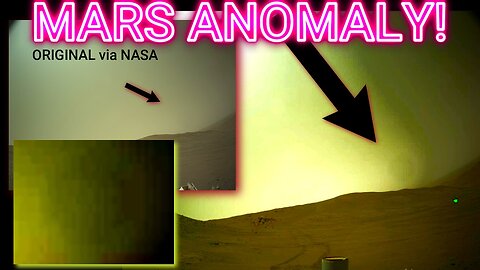 🤯 STRANGE PLANET Like Object captured in NASA Mars Rover Image!