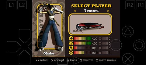 get a new character Obake "Tsunami"