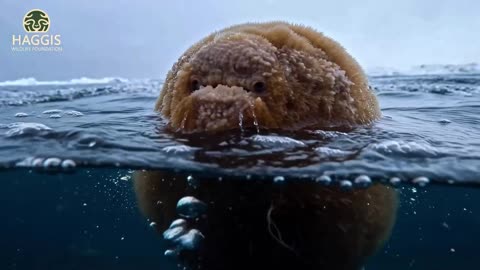 The Sea Subspecies of Wild Scottish Haggis Animals