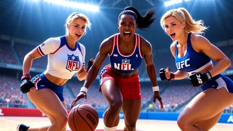 NBA vs UFC vs NFL Girls 🔥 The Most Viral Sports Trend of 2026