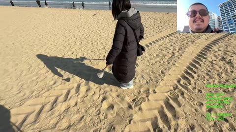 🔥beach metal detector Busan Korea