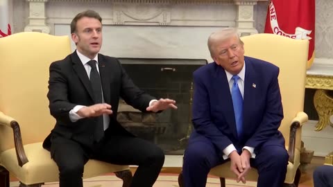 Macron corrects Trump over EU 'getting money back' from Ukraine