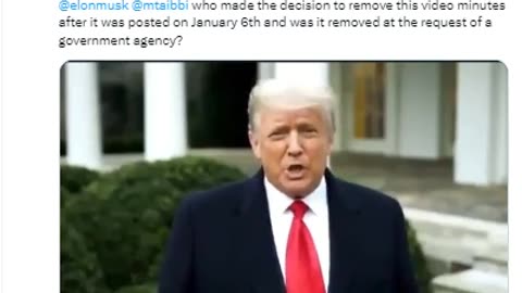 2021.01.06 - Donald Trump video asking protestors to go home