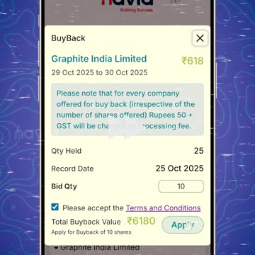 How to Apply for a Buyback in Navia App | Step-by-Step Tutorial