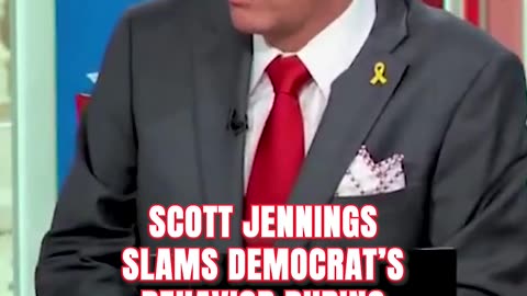 Scott Jennings SLAMS Democrat’s Behavior During Trump Speech