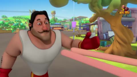 Motu Patlu Nose Fight