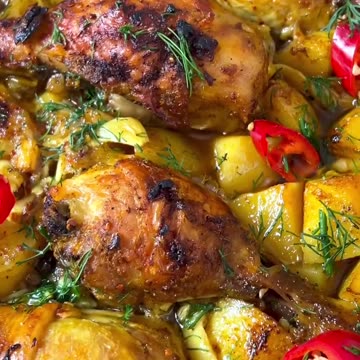 Lemon garlic chicken recipe 🍗🍗🍗🍗🐔🐔❤️