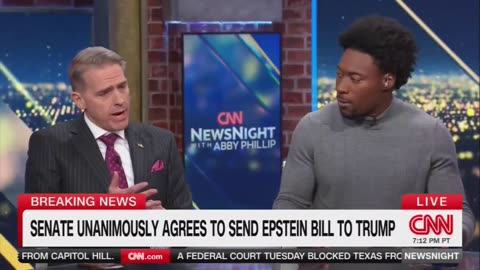 Scott Jennings exhaustedly defends President Trump on CNN over Epstein accusations
