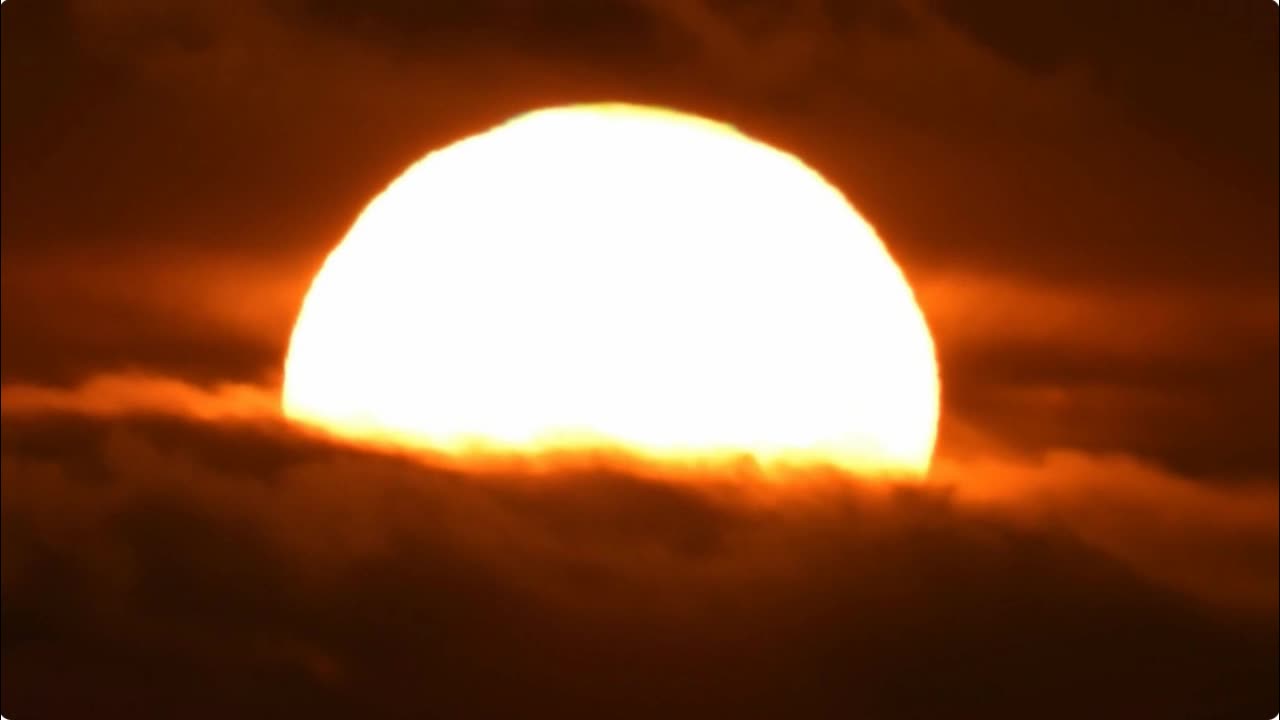 Clouds behind The Sun.