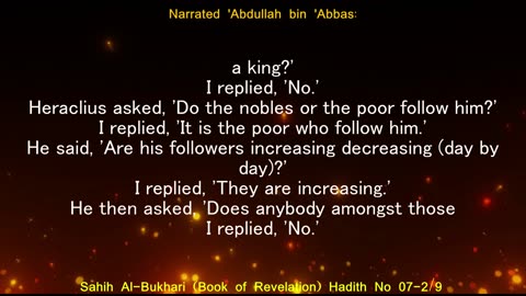 English Translation of Hadith 07-2/9 I Sahih Al-Bukhari I Book of Revelation I Book # 1