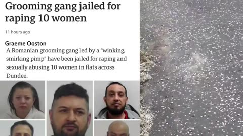 The young Scottish girl, who was forced to brandish a knife and an axe to defend herself