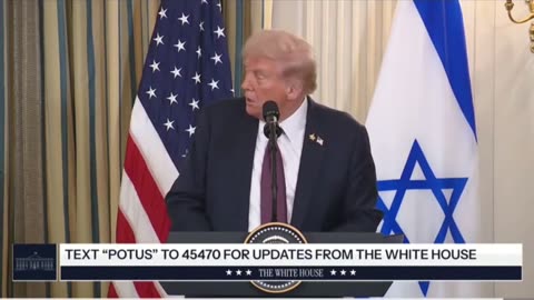 Trump says Israel Has My Backing To Destroy Hamas