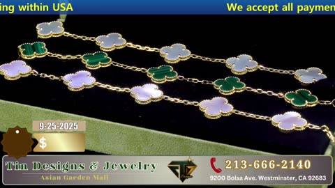 TIN JELWERY & DESIGNS 9-25-2025 | $50 OFF NEW CUSTOMER | FREE SHIPPING #tindesigns #welivecali