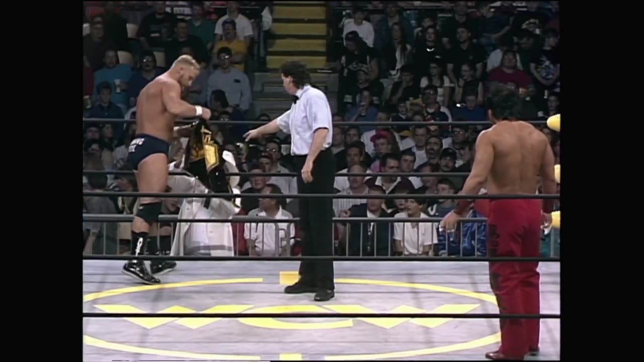 The Great Muta vs Steve Austin WCW SPRING STAMPEDE 1994 1080p