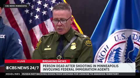 Border Patrol Commander Greg Bovino defends fatal shooting of man in Minneapolis