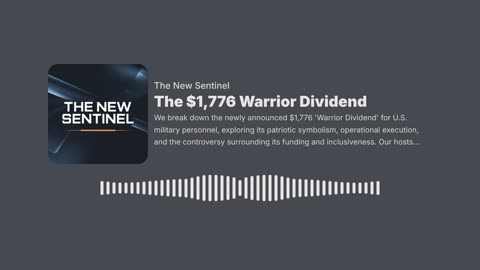 The $1,776 Warrior Dividend