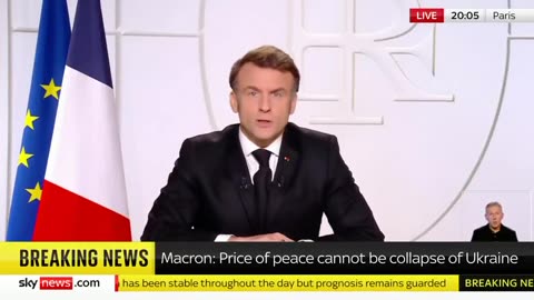 French President Macron called on all Europeans to prepare for war with Russia!