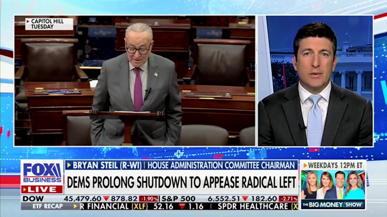 Chairman Steil on Democrats' Ongoing Government Shutdown
