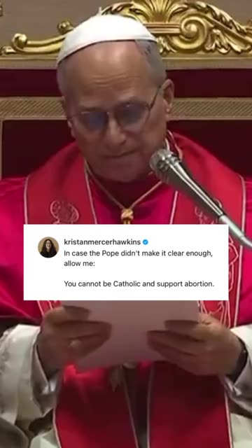 The Pope’s new remarks on abortion are exactly what America needed to hear