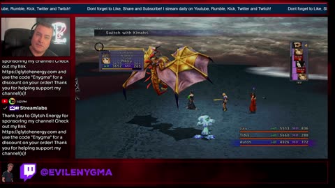 Hump Day Final Fantasy X Endgame stream! Help me get to 60 Followers!