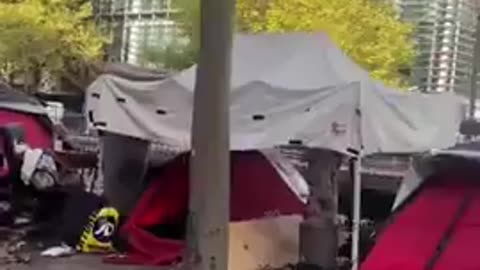 Number of Tent Cities in London are expanding by the day