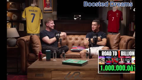 🔥 Breaking the Internet: MrBeast Meets Cristiano Ronaldo!