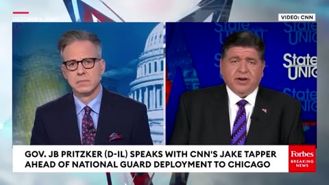 JB Pritzker Claps Back At Kristi Noem's Claim That Chicago Is A 'Warzone'