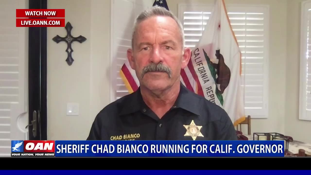 Sheriff Chad Bianco is running for California Governor, Says What He’ll Do Differently From Newsom