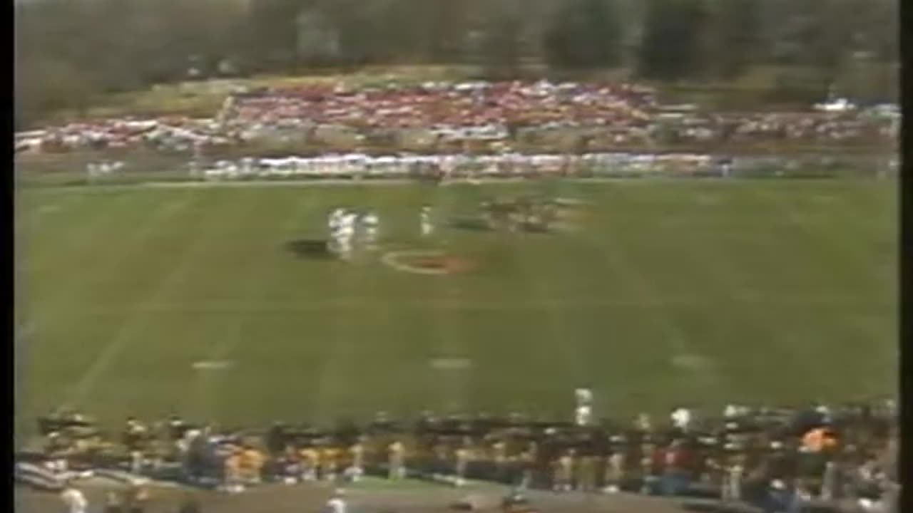 November 14, 1987 - Ken Owen 82 Gets Shout Out from Tom Mont on Monon Bell Telecast