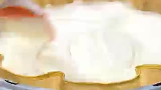 Biteable?? Super Fat Cream Waffle That Melts in Your Mouth!