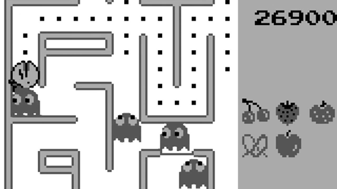 Game Boy Longplay - Ms Pac-Man - US - 4xRES