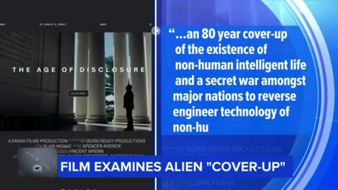 Aliens are real and there’s a government cover-up, new documentary claims