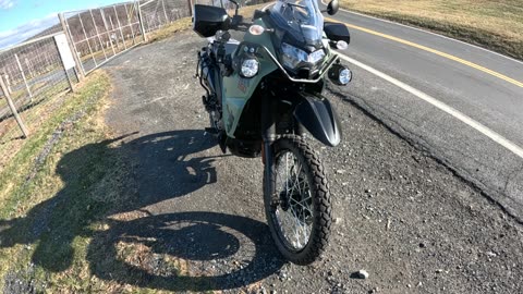 Great first ride on the new KLR650
