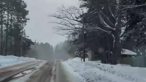 Winter Driving Upper Peninsula