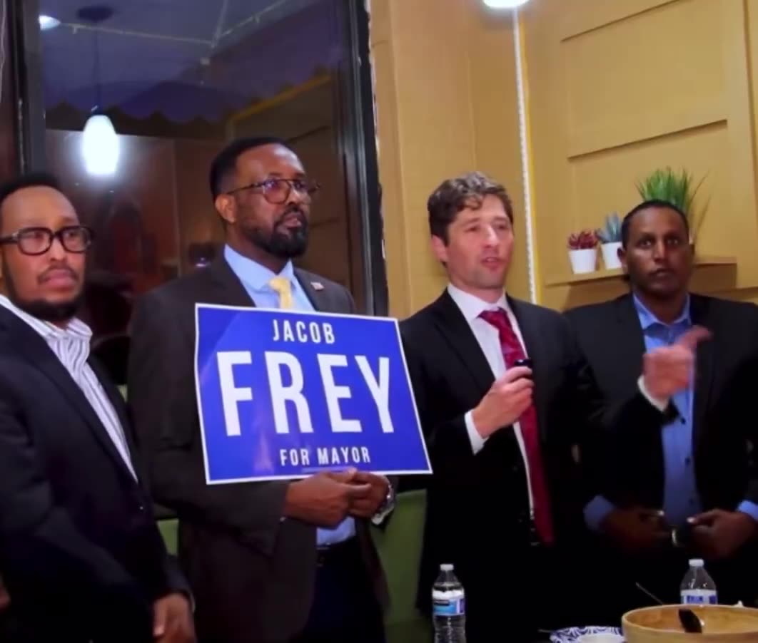 Minneapolis Mayor Frey: "I was the first one to let the IsIamic call to prayer, 5x per day"