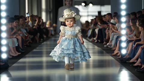 Baby Elegance on the Runway | Adorable Baby Fashion Show