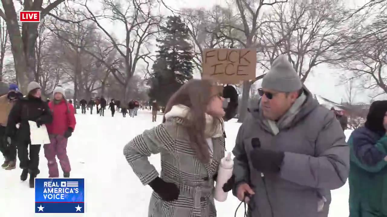 REPORTER GETS HECKLED: "THIS IS THE STATE OF THE US RIGHT NOW"