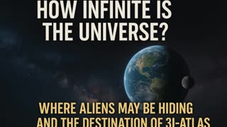 👽Is the Universe Infinite? Alien Hiding Places and the True Path of 3I-ATLAS🌌