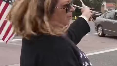 Liberal Protester Says All Trump Supporters Are Uninformed... INSTANTLY Backfires