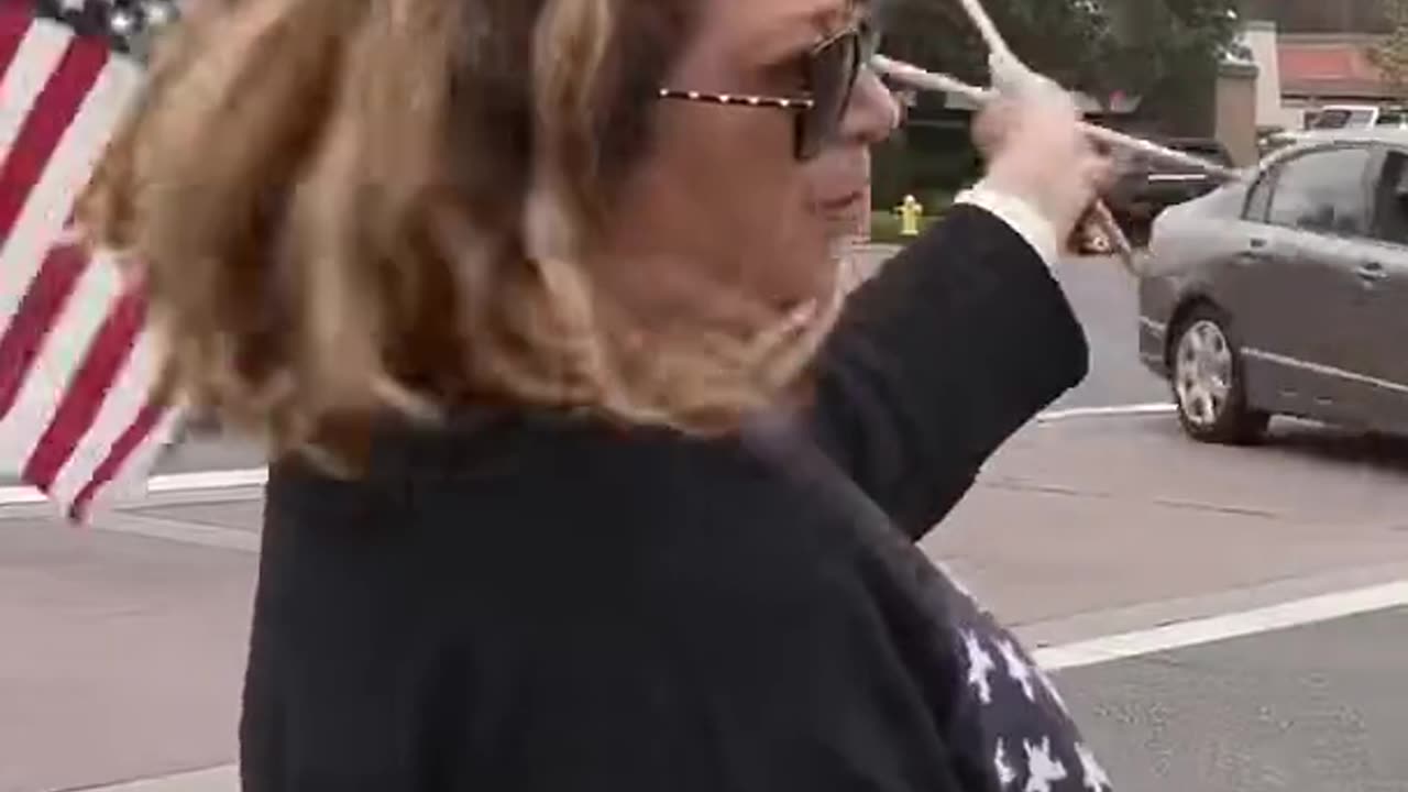 Liberal Protester Says All Trump Supporters Are Uninformed... INSTANTLY Backfires