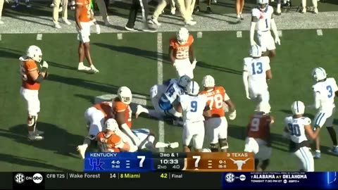 Texas Offense vs Kentucky Defense (2024)