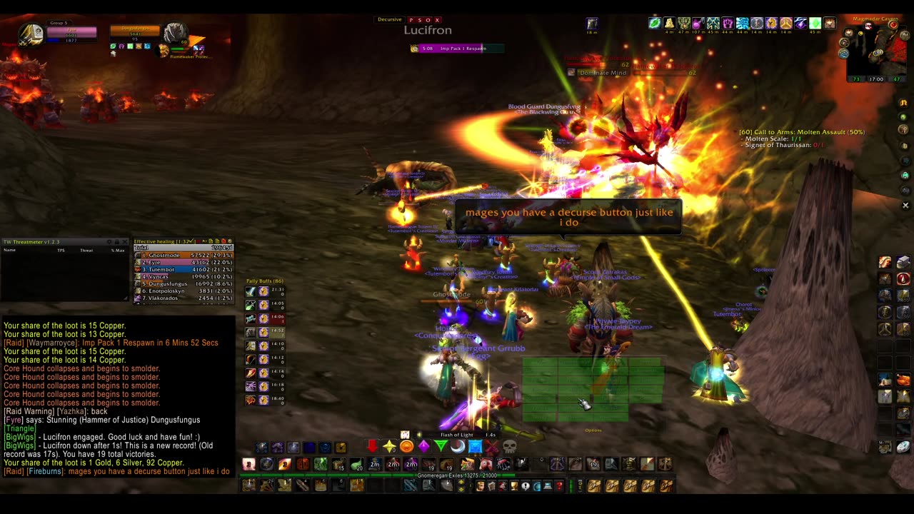 Turtle Wow - PUG MC - Paladin POV