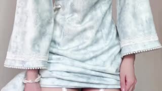 Alluring White Stockings Pulsating Posing | Daily Beauty EP 1420