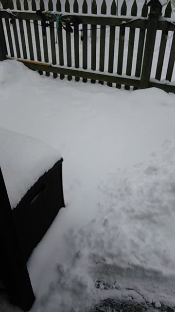 Mother Nature supplied a great work-out today!!!