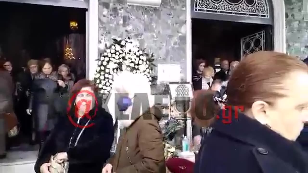 Λάρισα - Κηδεία Καλογήρου