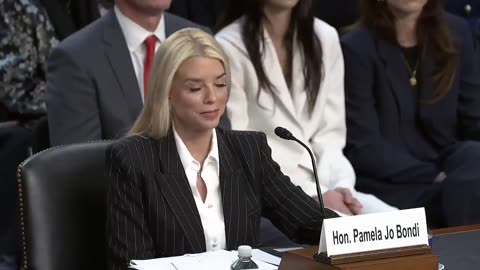 Dick Durbin just asked Pam Bondi what Kash Patel thinks about Q-Anon 🤡